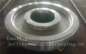 Wholesale EN JIS ASTM AISI BS DIN Forged Wheel Blanks Parts Grinding Wheel Helical Ring Gear Wheel from china suppliers