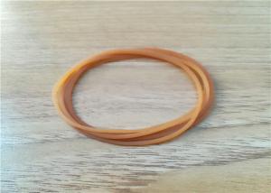 Wholesale Waterproof Amber Small Rubber Bands / Money Rubber Bands 30-90 Shore A Hardness from china suppliers