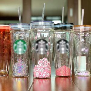 Wholesale Double Wall Acrylic Sublimation Glass Snow Globe Tumbler 24oz from china suppliers