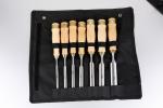 60crv Wood Carving Chisel Set 140mm Wooden Handle Material