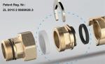 1415 Magnetic & Leadseal Lockable Brass Ball Water Meter Valve Stemhead ARROW