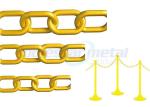 Safety colorful Decorative Plastic Chain Link , 11mm Width Plastic Gear Chain