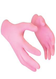 Wholesale Curved Disposable Hand Gloves , Disposable Poly Gloves With Textured Surface from china suppliers