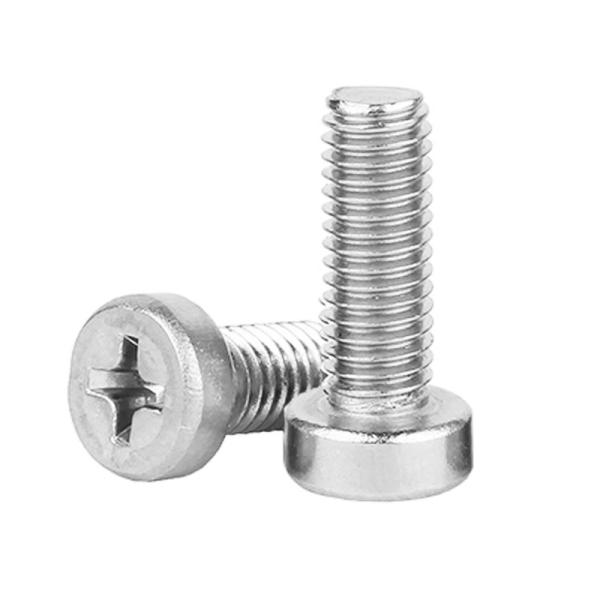 Top-notch Phillips Cylinder Head Cross Recessed 304 Stainless Steel Machine