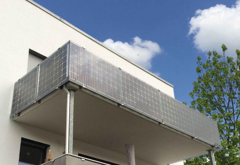 Mono Crystalline Balcony Solar System Panel On Grid 800W With Bracket