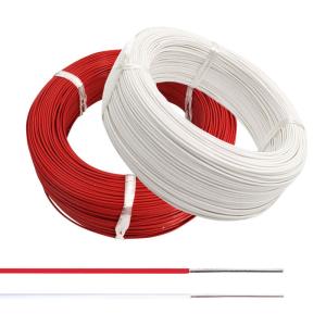 Wholesale 22AWG PFA high temperature Coated Copper Wire Silver Plated Copper High Temperature from china suppliers