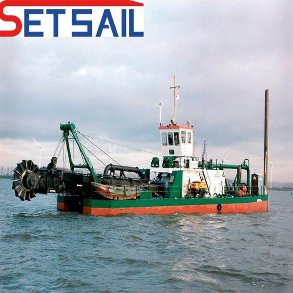 Booster Station Wheel Bucket Cutter Suction Sand Dredger with Estimated Delivery