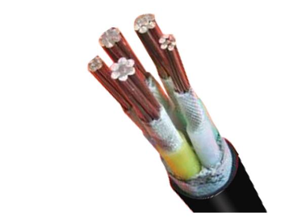 Copper Conductor XLPE Insulated Fire Resistant Cable , Low Voltage Cable For
