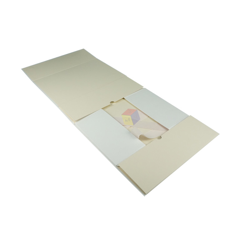 Custom Logo Luxury Magnetic Closure Folding Paper Handbag Box Packaging Rigid Cardboard