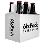 Recyclable Embossing Beer Bottle Paper Box With BC Flute Corrugated Pallet
