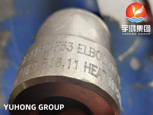 Wholesale B16.11 Forged Pipe Fitting ASTM A182 F53 Super Duplex 2507 / S32750 Thread Elbow from china suppliers