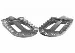 Caliber Racing Oversized Titanium Parts Honda Motor Titanium Foot Pegs Fits