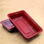 1000ml Rectangular Single Compartments Disposable Microwavable Takeaway Food