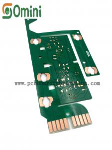 China Immersion Silver Green Polyimide PCB Board 2 Layers For Mobile Device on sale