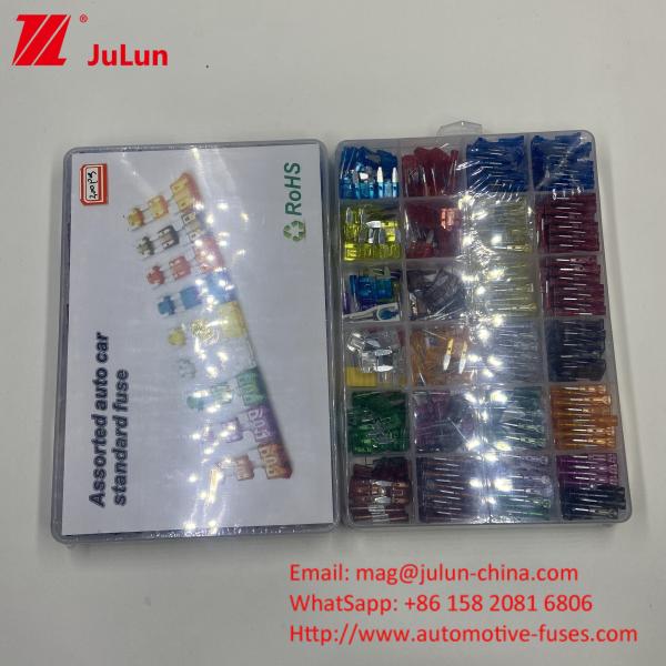 0299 Automotive Blade Fuses 15A 32V PA66 Brass For Car Fuse Box Circuit