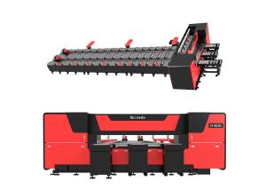 Wholesale High Accuracy Complete Automatic Sawing Machine 36kW 12000mm Saw Length from china suppliers