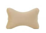 Dog Bone Shape Custom Car Neck Pillow PU Foam with Fastening Strap