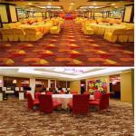 Restaurant Nylon Polyester Carpet , Stain Proof Carpet 100 Nylon Material