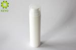 200ml Airless Empty Cosmetic Bottles , White Color Plastic Lotion Pump Bottle