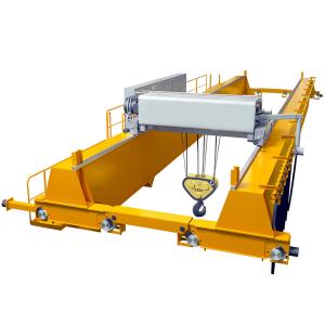 Wholesale FEM Crane KSQ 20/5 Ton Double Beam Bridge Crane With Electric Winch Trolley from china suppliers