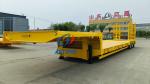 3 Axles Gooseneck Excavator Carrier Lowboy Truck Trailers For Africa Market
