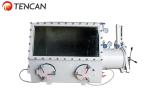 0 to -0.1MPa Pressure Glove Box Laboratory Equipment SS Material