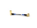 Cable assembly SMA male Right angle both side with RG141 65mm