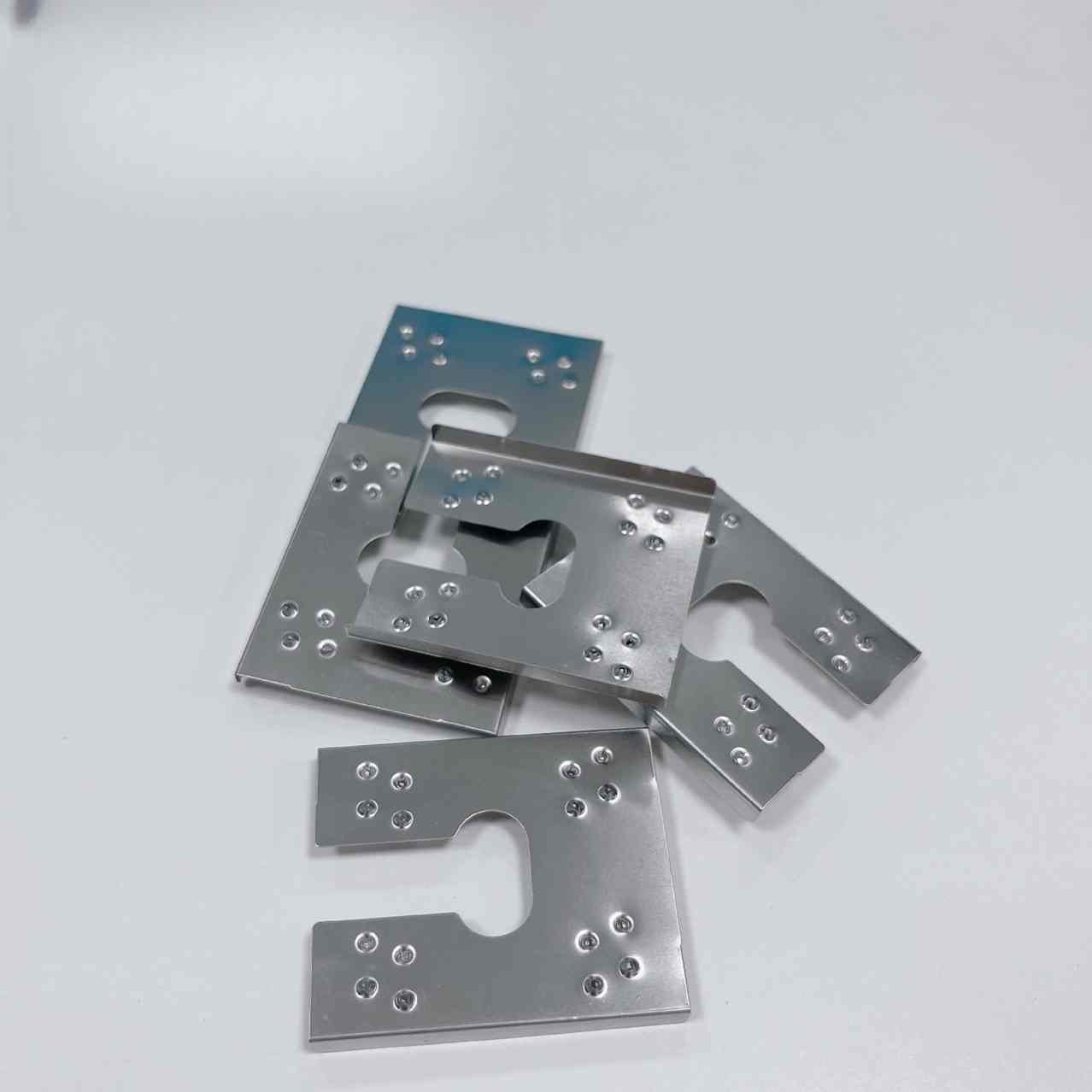 Photovoltaic Conductive Plate Lightning Protection Double Spike Gasket SS304 Ground Lug Component