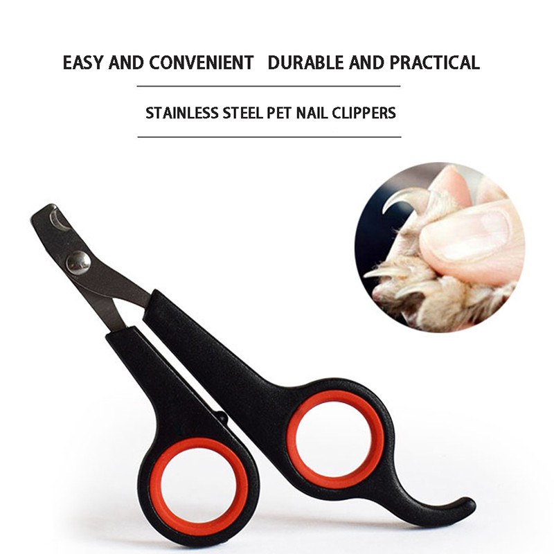 Multiple Color Pet Nail Tools / Pet Pedicure Nail Trimmer Size 12 * 6 * 3cm
