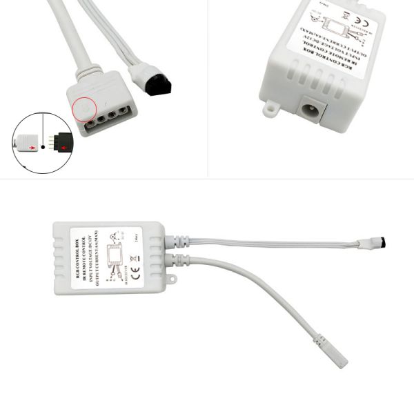 IR Remote Control LED RGB Controller 24 Key For RGB Strip Light