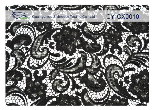 Quality ODM / OEM Embroidered Lace Fabric For Bag , Trousers CY-CX0010 for sale