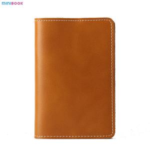 Wholesale Custom Genuine Leather Passport Wallets Holder For Men Women Vintage Style 4 Card Slot from china suppliers