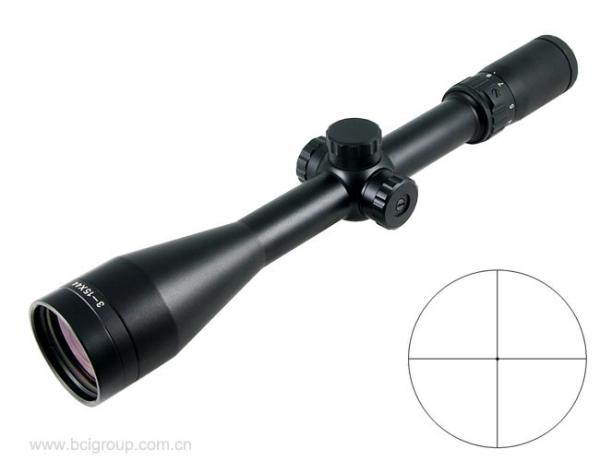 riflescopes hunting 3-15x44mm tactical riflescope long eye relie optics sniper