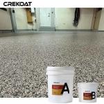 High UV Resistance Polyaspartic Floor Coating Low Odor During Application