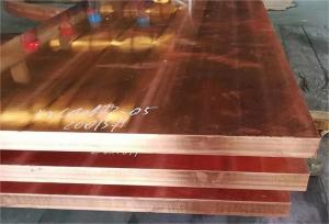 China Standard Export Package Copper Sheet Plate 0.1mm - 200mm L/C Payment Term on sale