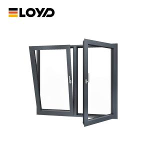 Wholesale House Top Hung Aluminium Windows Tilt And Turn 2.0mm Inward Opening from china suppliers