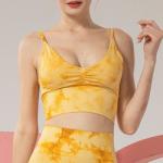 Padded Longline Sports Bra For Large Bust Sustainable Breathable AntiShrink