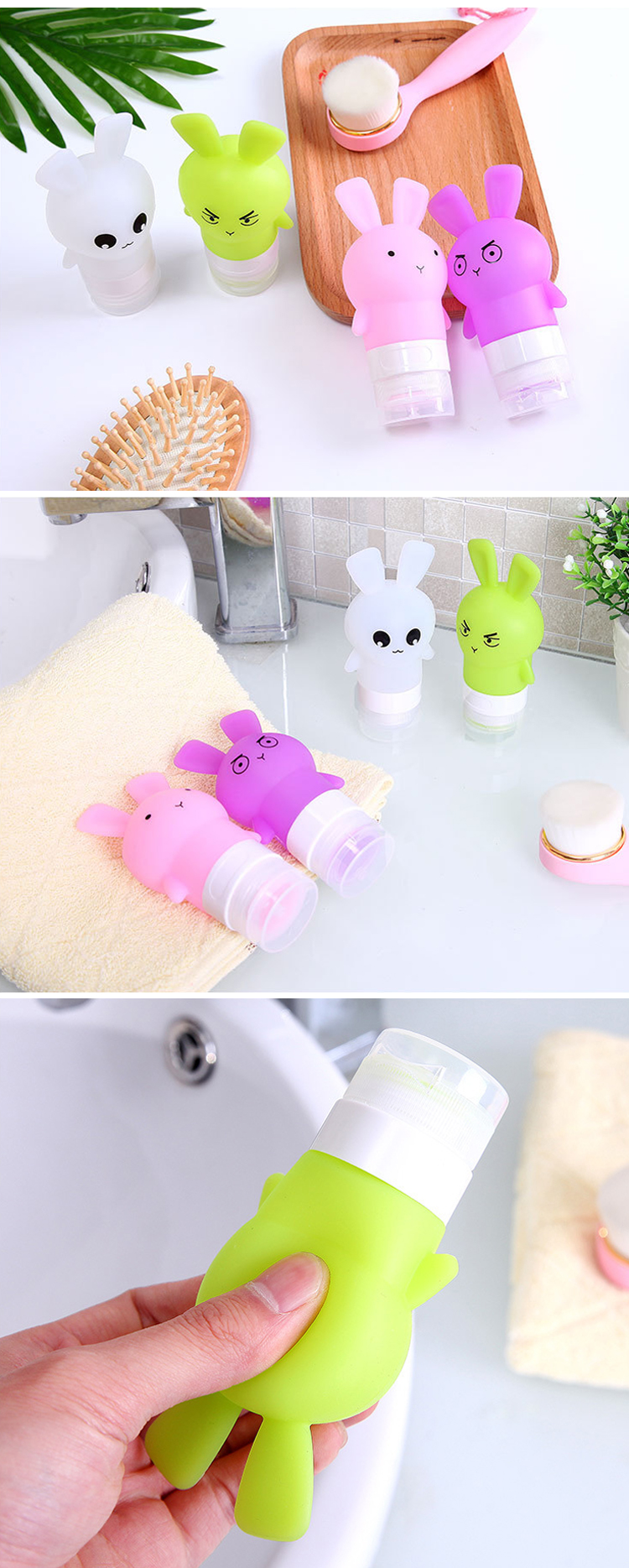 75ML Silicone Travel Bottles