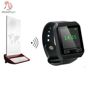 Wholesale KTV waiter calling system wireless call button and watch receiver from china suppliers
