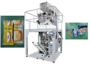 Wholesale Vertical Puffed Snacks Packing Machine , Multi Heads Weigher Food Package Machine from china suppliers