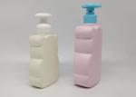 400ml Square Lotion Pump Squeeze PE Bottle For Shampoo