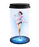 180degree 3d Hologram Cylinder Transparent Screen Interactive Holograms HoloTube