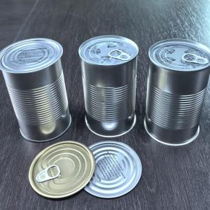 Wholesale 350ml Bean Nut Tin Can for Pet Food Packaging Safe and Sterilization Food Grade Tinplate Material D99*68mm Size from china suppliers