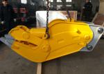 Big Cylinder Excavator Demolition Attachments 832mm Max Open Grease Injection