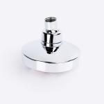 Water Saving Round Rain Shower Head Chrome Plated Surface Finishing Customized
