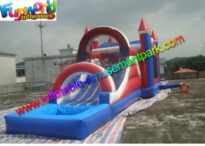 Wholesale Factory Price inflatable bouncer slide PVC Tarpualin , Water - Proof Kids Bounce Combo from china suppliers