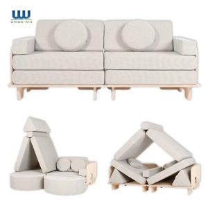 Wholesale Arm Chair Modular Play Sofa 58cm X 12cm X 12cm For Bedroom / Living Room / Playroom from china suppliers