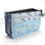Polyester 22cm Length Cosmetic Bag Insert Purse Organizer