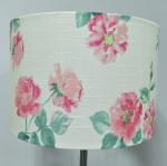 Pink Flower Digital Print Lampshades 300*200mm E14 E27 Socket