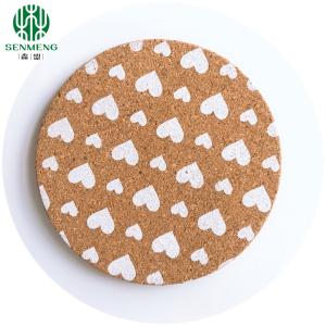 Wholesale Wholesale Round Cup Mat Customized Advertising Coasters Eco Friendly Cork Coaster from china suppliers